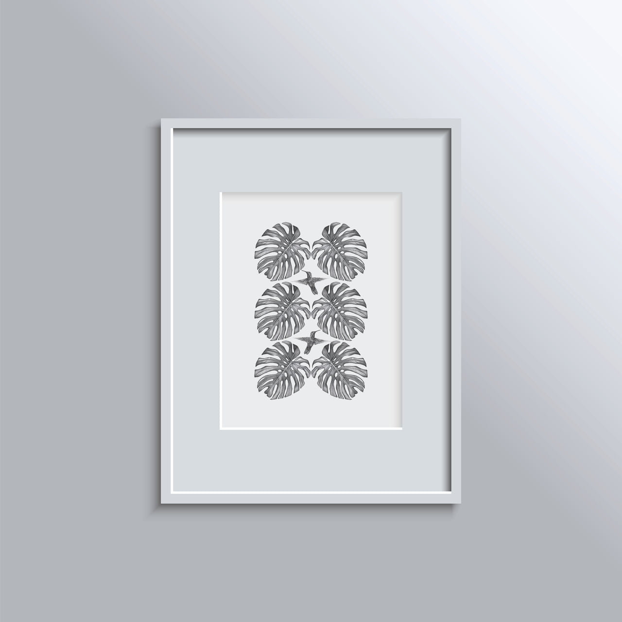 A3 Print: Botanical Birds