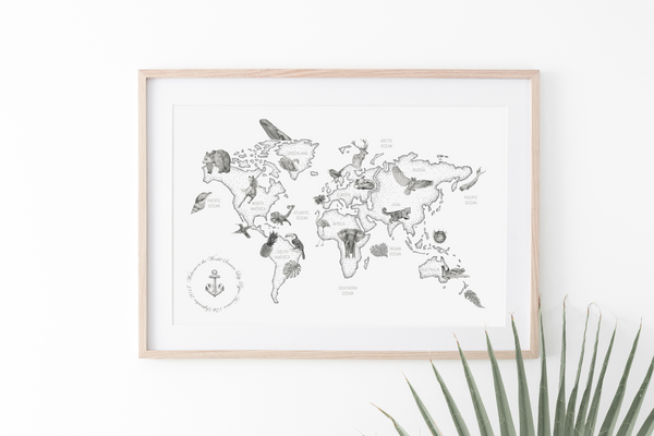 A2 Print: Little Explorer