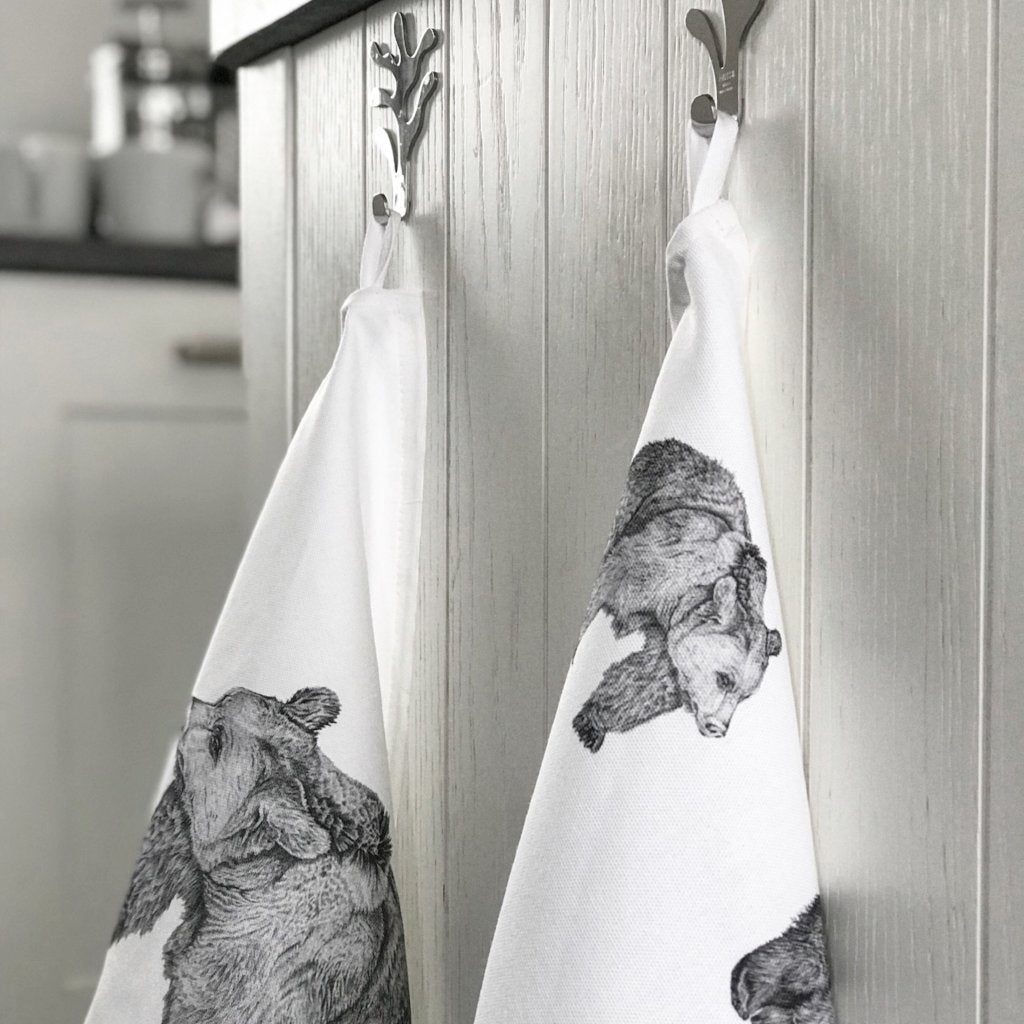 Tea Towel Set: Bears Great & Small