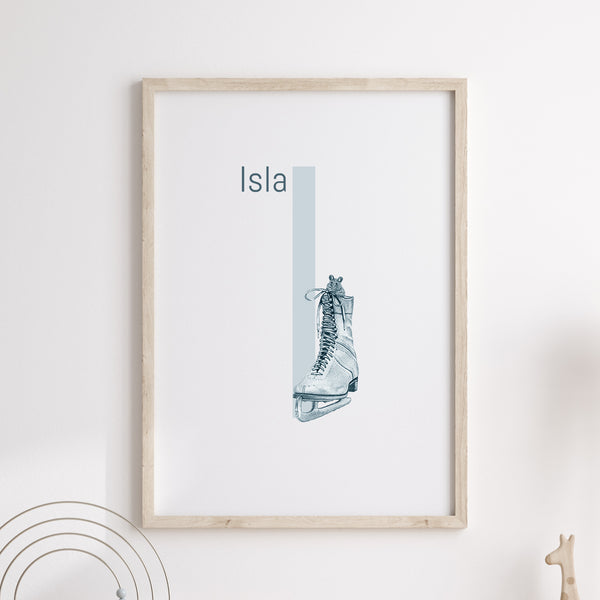 I is for Ice-skate