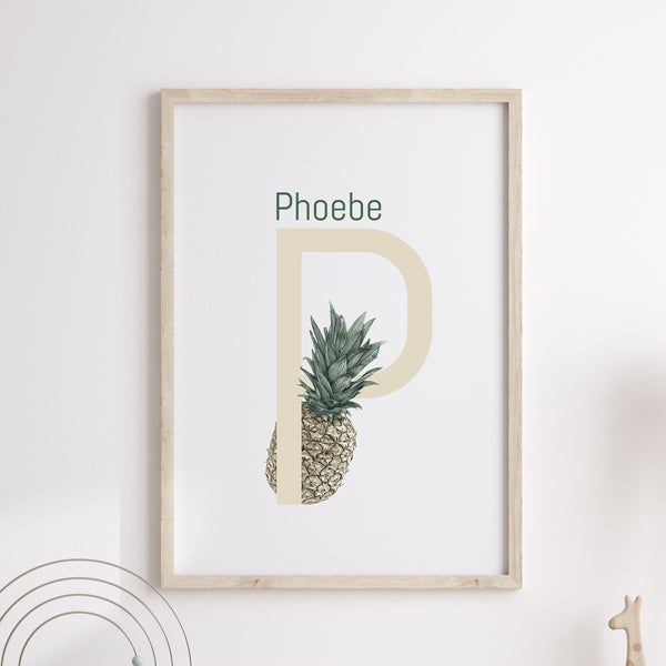 P is for Pineapple