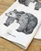 Three Bears Tea Towel